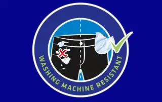 Wasmachinebestendig – ook in de box