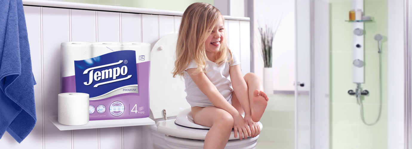 WC Papier von TempoNeu – Jetzt noch weicher
