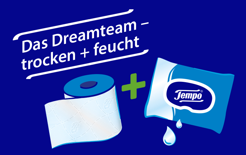 WC Papier feucht und trocken für die perfekte Reinigung