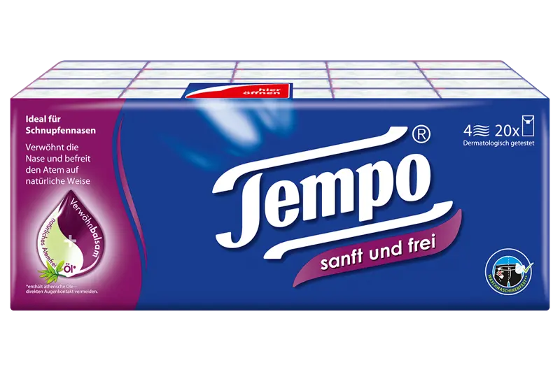 Slider main image for Tempo Mouchoirs Complete Care 2