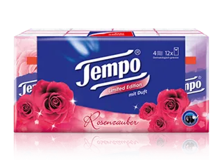 Mouchoirs Tempo "Féerie de roses“
