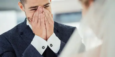 ‘For your happy tears’ – Zakdoekjes voor een bruiloft
