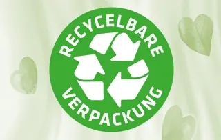 Tempo Recycelbare Verpackung