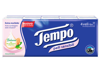 Tempo Fazzoletti Pelli Sensibili