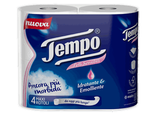 Tempo Carta Igienica Pelli Sensibili