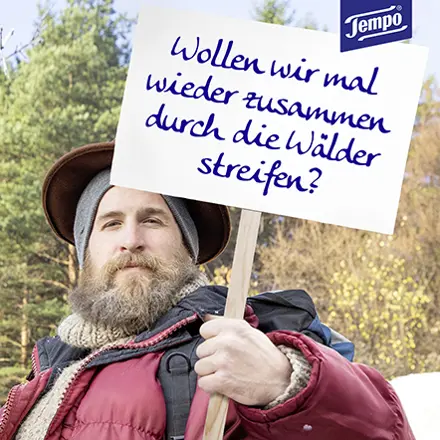 Wollen wir mal wieder zusammen durch die Wälder streifen?
