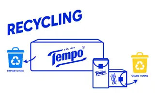 Die Papier Verpackung ist einfach zu öffnen