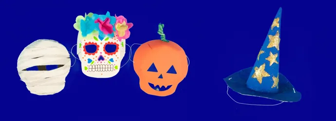 2 idee per realizzare costumi Halloween fai-da-te per bambini davvero spettrali