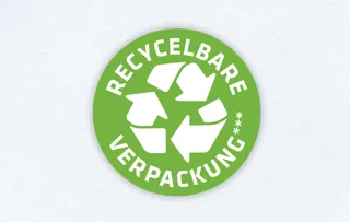 Recyclebare verpackung