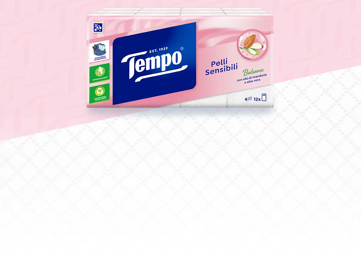 Fazzoletti Tempo Pelli Sensibili