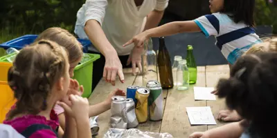 Giochi da fare all’aperto per bambini sul riciclo e l’ambiente